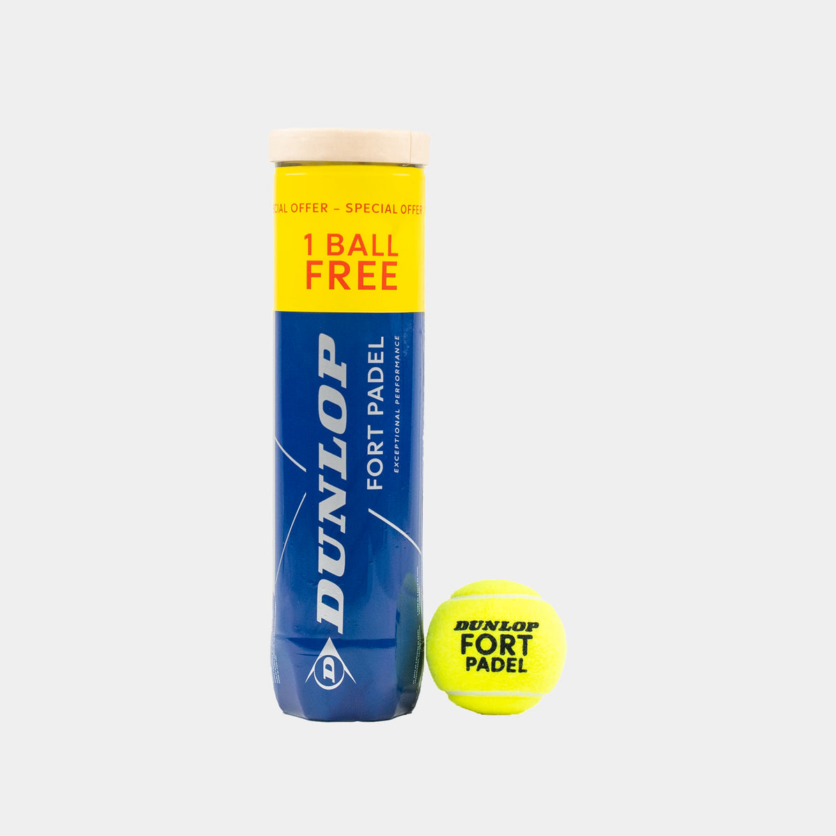 Fort Ball Fort Padel Ball (3 Ball Tube) – Thistle Sports