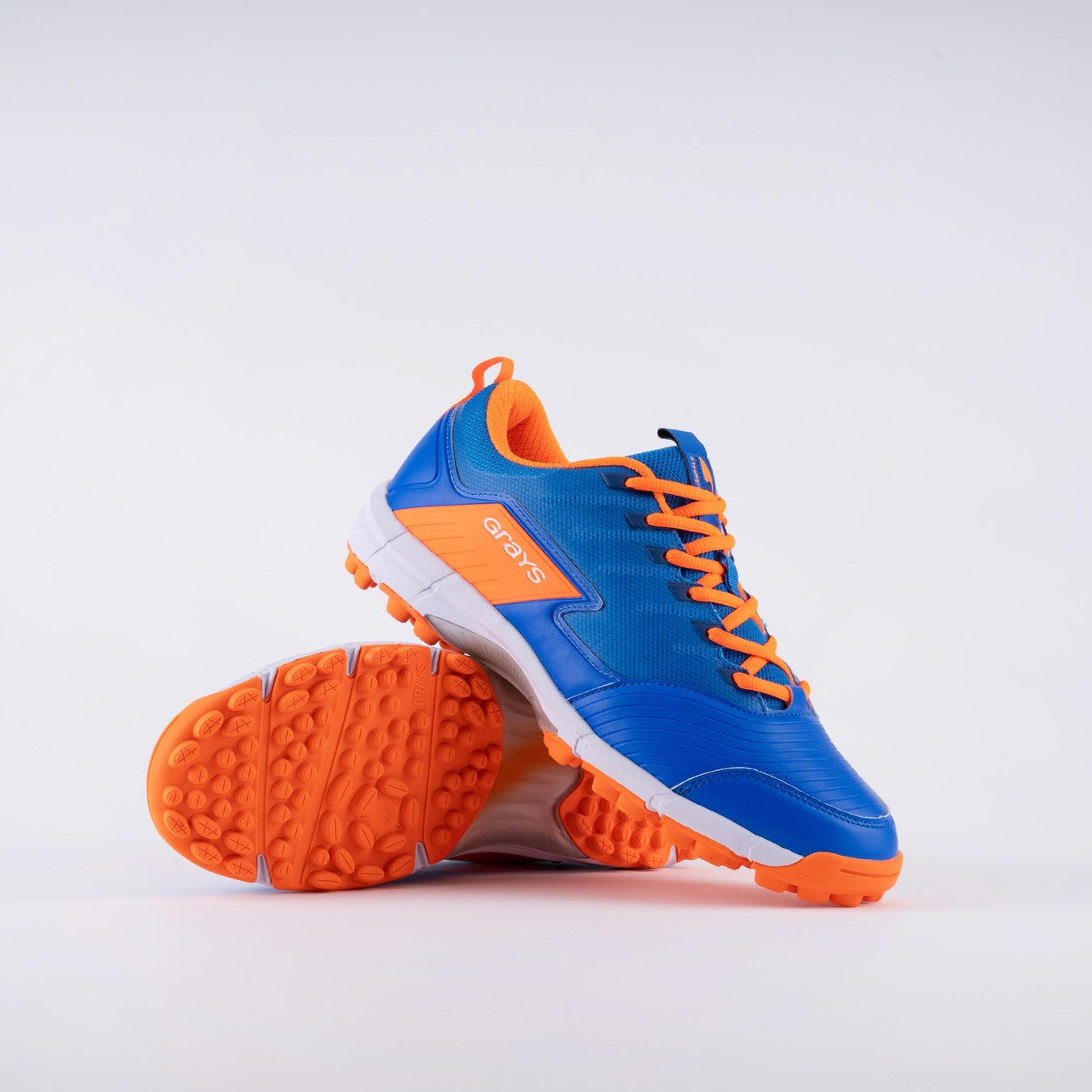 Grays Flash 3.0 Hockey Shoes Blue Orange 2022 23 Thistle Sports